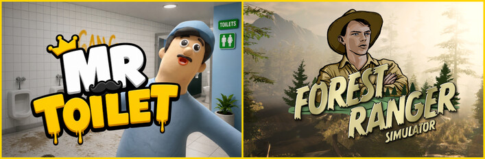 Mr Toilet x Forest Ranger Simulator