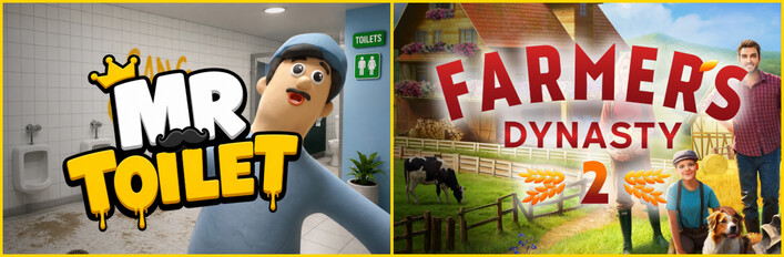 Farmer's Dynasty 2 x Mr Toilet