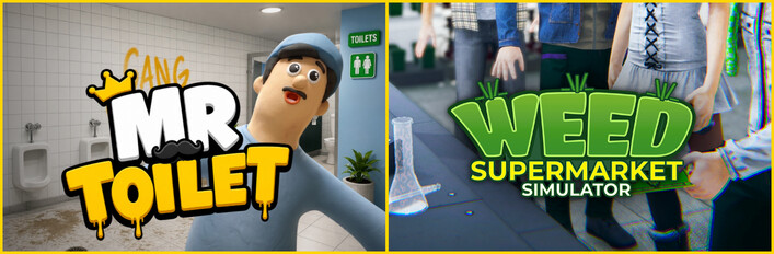 Weed Supermarket Simulator x Mr Toilet