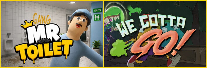 We Gotta Go x Mr Toilet