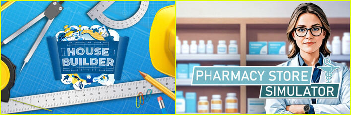 Pharmacy Store Simulator x House Builder