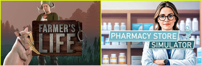 Pharmacy Store Simulator x Farmer's Life