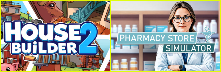 Pharmacy Store Simulator x House Builder 2