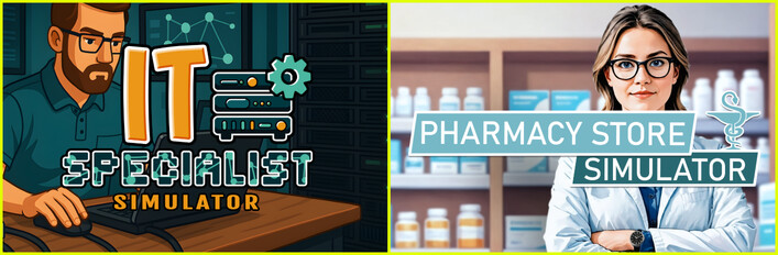Pharmacy Store Simulator x IT Specialist Simulator