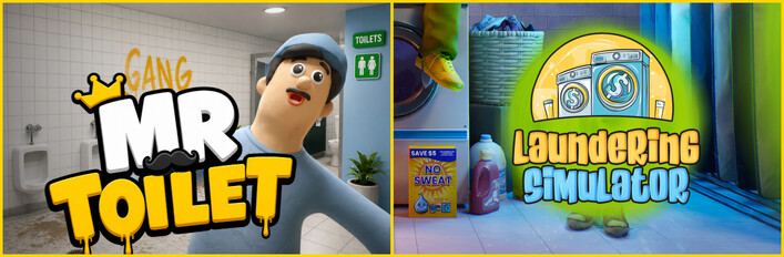 Laundering Simulator x Mr Toilet