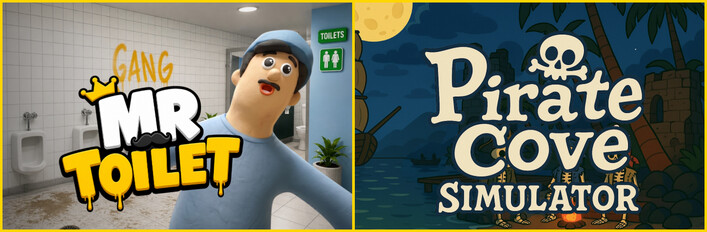 Pirate Cove Simulator x Mr Toilet