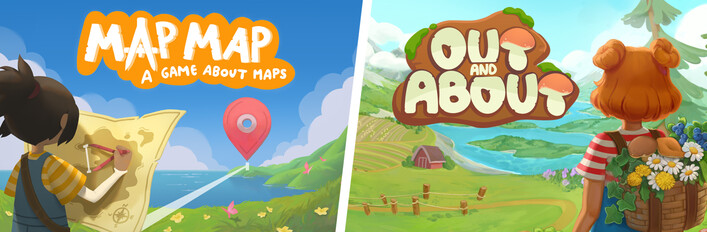 Out and About + Map Map
