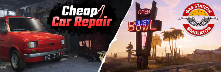 Cheap Car Repair and Gas Station Simulator