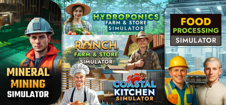 Mineral Mining x Food Processing x Ranch Farm x Hydroponics x Coastal Kitchen