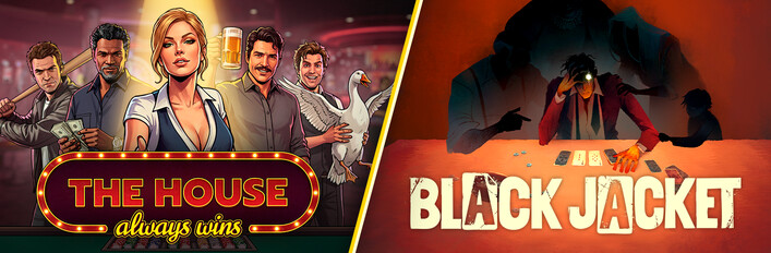 The House Always Wins x Black Jacket