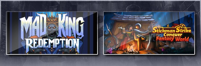 Mad King Redemption & Stickman Strikes: Conquer Fantasy World