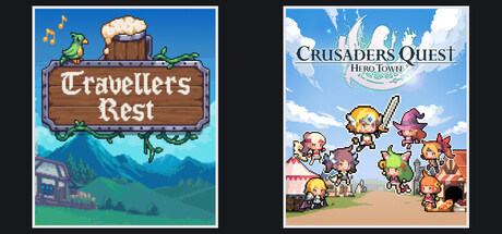 Travellers Rest + Crusaders Quest : Hero Town