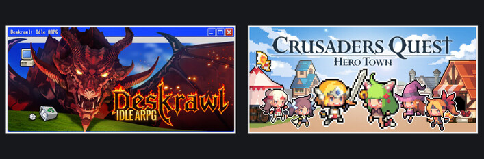 Deskrawl: Idle ARPG + Crusaders Quest : Hero Town