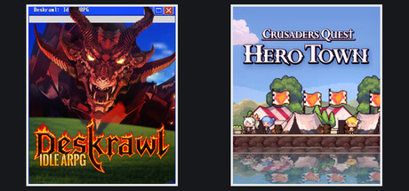 Deskrawl: Idle ARPG + Crusaders Quest : Hero Town