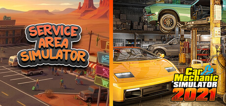 Service Area Simulator and Car Mechanic Simulator 2021