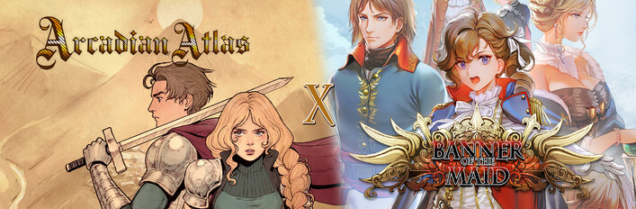 Banner of the Maid + Arcadian Atlas