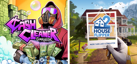 Cash Cleaner Simulator x House Flipper 2