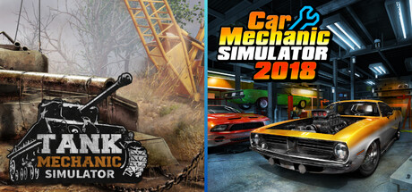 Car Mechanic Simulator 2018 and Tank Mechanic Simulator