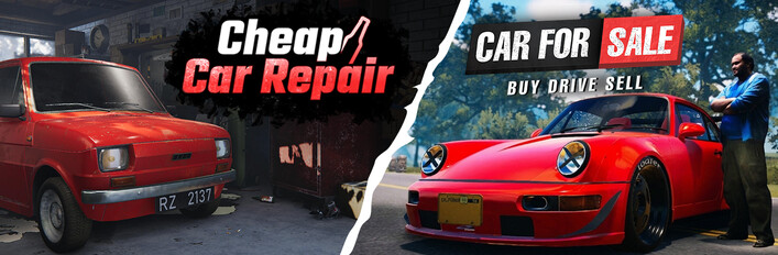 Cheap Car Repair x Car For Sale Sim 2023
