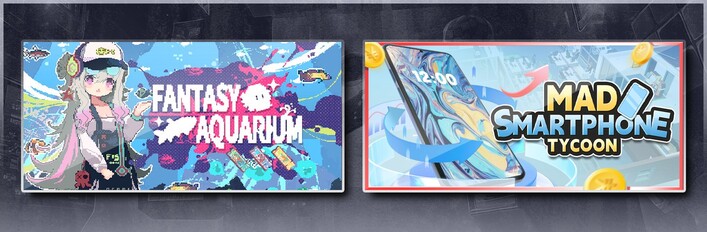 Fantasy Aquarium & Mad Smartphone Tycoon