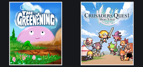 The Greenening + Crusaders Quest : Hero Town