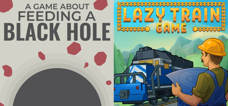A Game About Feeding A Black Hole X Lazy Train Game