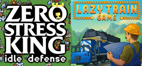 Zero Stress King: Idle Defense X Lazy Train Game
