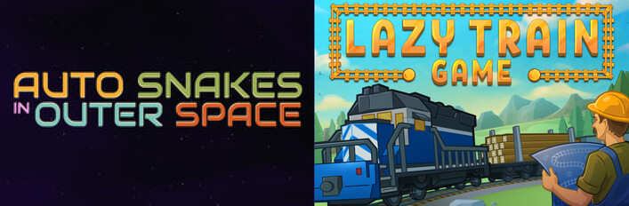 Auto Snakes in Outer Space X Lazy Train Game