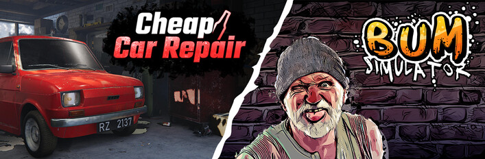 Cheap Car Repair and Bum Simulator