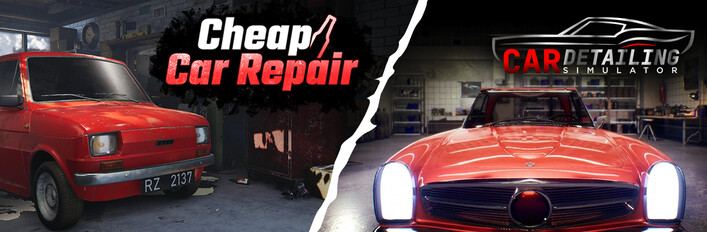 Cheap Car Repair and Car Detailing Simulator