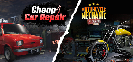 Cheap Car Repair and Motorcycle Mechanic Simulator