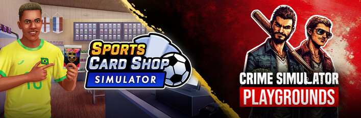 Sports Card Shop Simulator x Crime Simulator: Playgrounds
