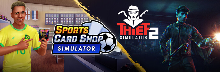 Sports Card Shop Simulator x Thief Simulator 2