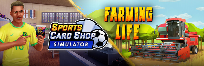 Sports Card Shop Simulator x Farming Life