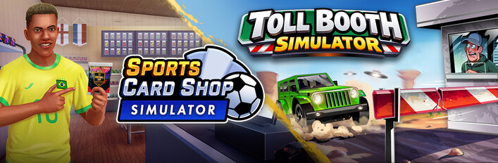 Sports Card Shop Simulator x Toll Booth Simulator
