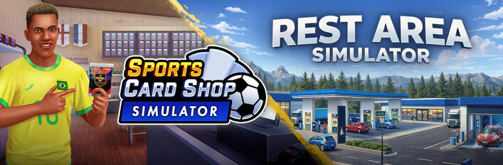 Sports Card Shop Simulator x Rest Area Simulator