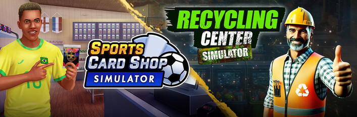 Sports Card Shop Simulator x Recycling Center Simulator