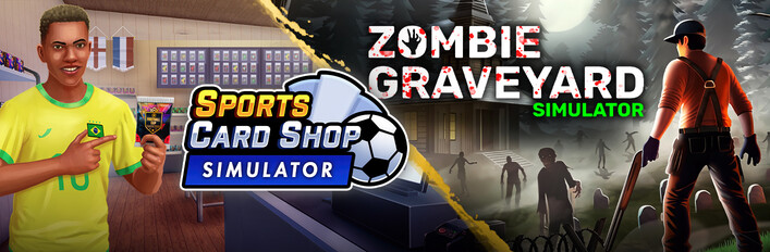 Sports Card Shop Simulator x Zombie Graveyard Simulator