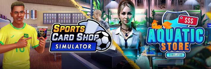 Sports Card Shop Simulator x Aquatic Store Simulator
