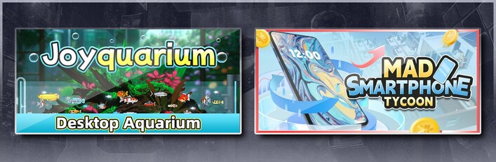 Joyquarium & Mad Smartphone Tycoon