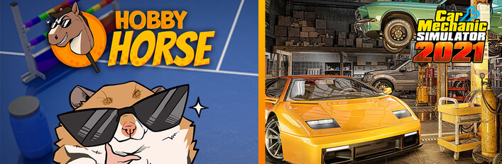 Hobby Horse and Car Mechanic Simulator 2021
