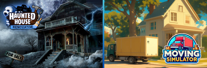 Haunted House Renovator and Moving Simulator