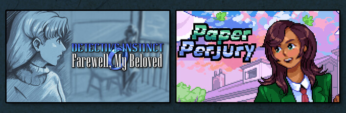 Detective Instinct x Paper Perjury: Two Ace Indie ADVs