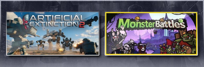 Artificial Extinction 2 & Monster Battles