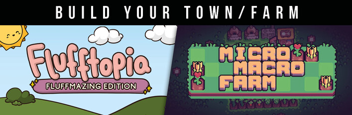 Micro Macro Farm & Flufftopia: Fluffmazing Edition - Build your town/farm