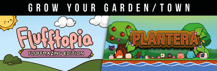 Plantera & Flufftopia: Fluffmazing Edition - Grow your garden/town