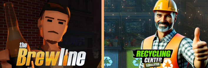 Brewline x Recycling Center Simulator