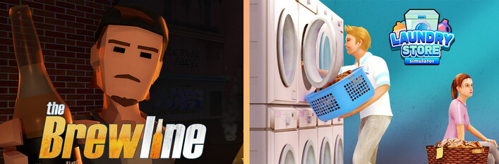 Brewline x Laundry Store Simulator