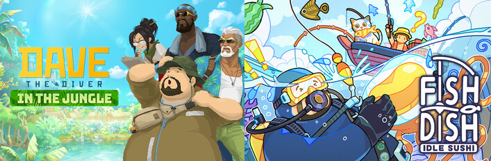 DAVE THE DIVER x Fish to Dish: Idle Sushi