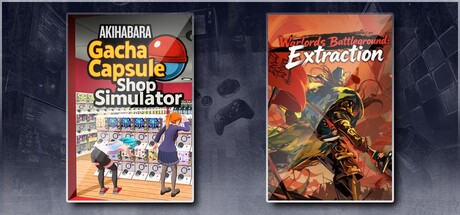 Gacha Capsule Shop Simulator - Akihabara & Warlords Battleground: Extraction